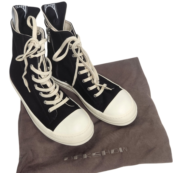 RICK OWENS DRKSHDW SS25 Hollywood Sneakers - Picture 14 of 16
